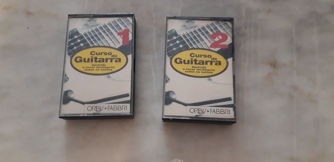 Conjunto Cassetes Curso de Guitarra