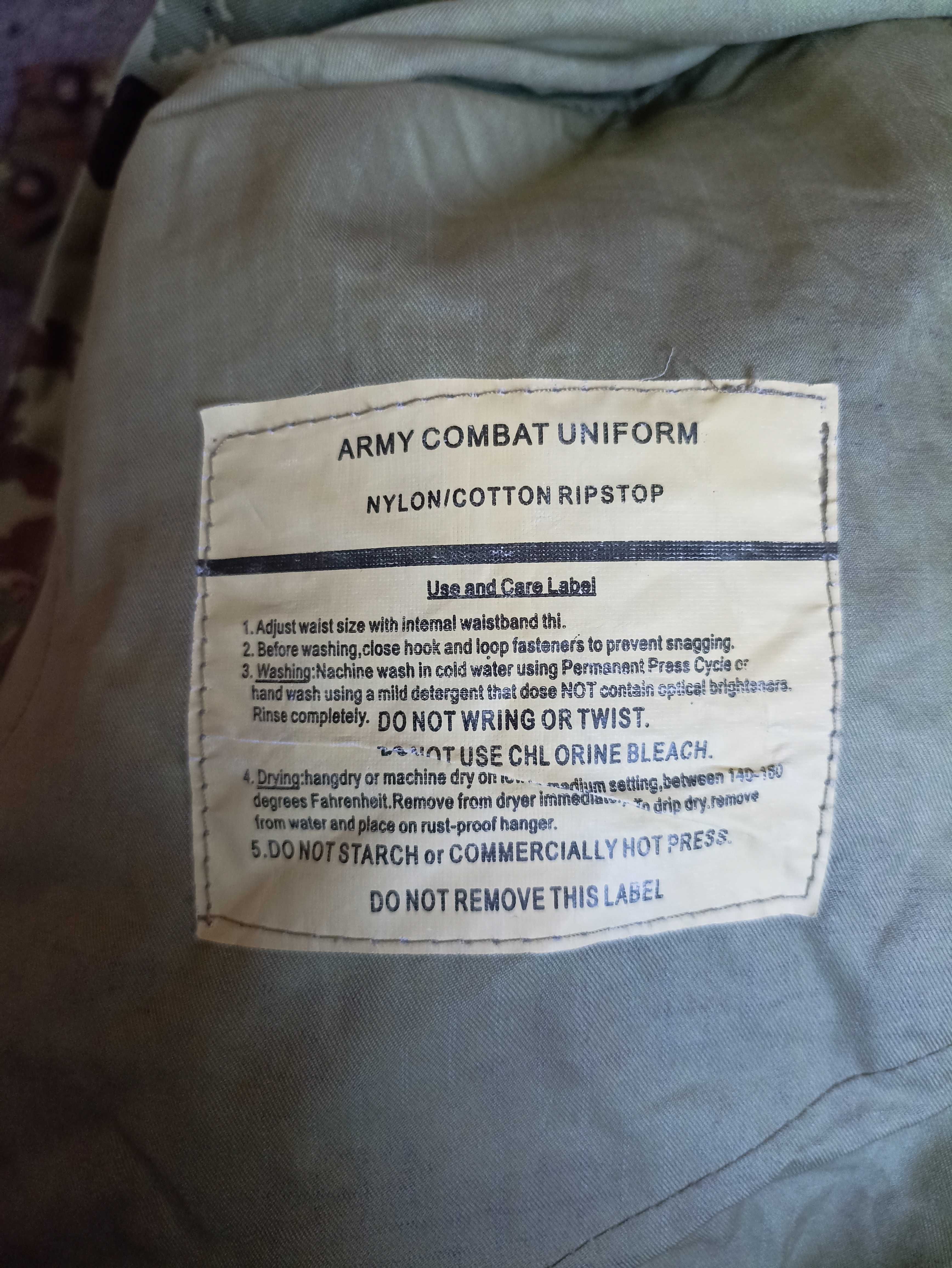 Китель Army combat uniform, військовий.