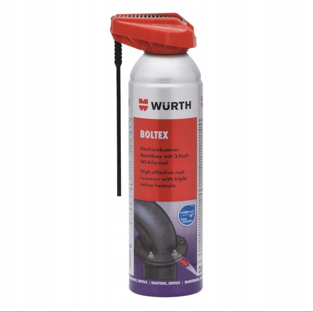 Odrdzewiacz WURTH Boltex 300ml