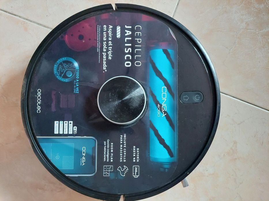 Fantástico  Robot Aspirador Esfregona Conga 4090