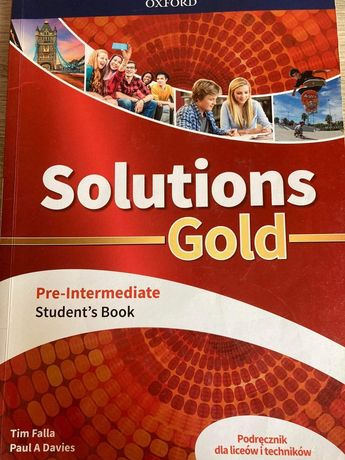 Podręcznik do angielskiego Solutions Gold