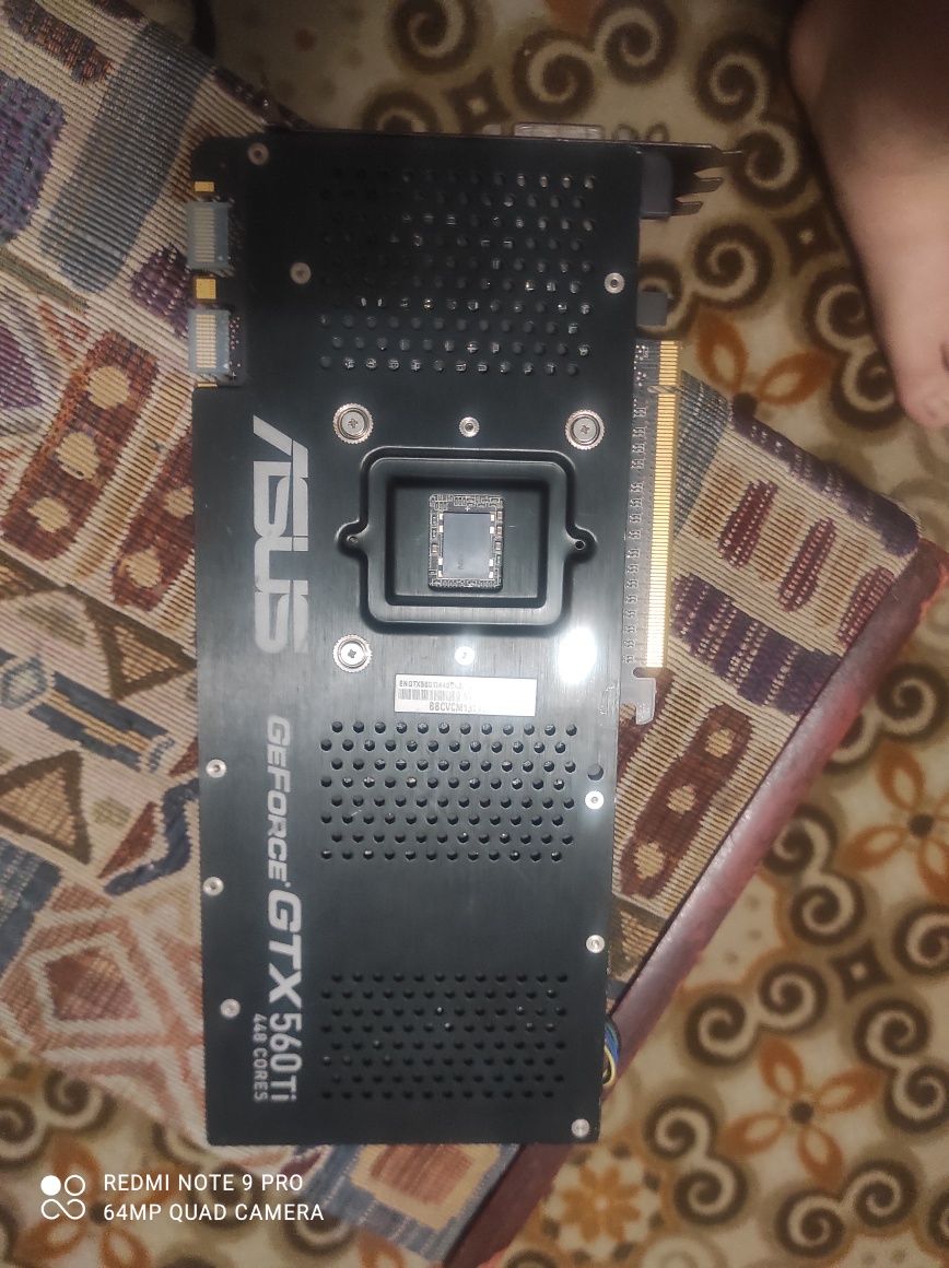 Відеокарта gtx 560 ti 448 bit умовно робоча