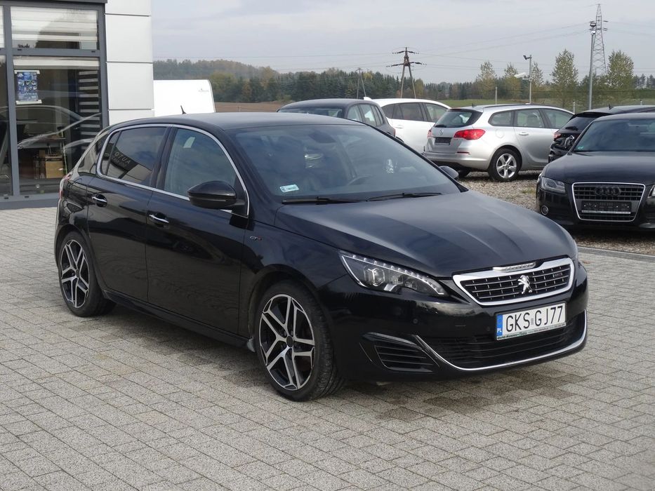 Peugeot 308 1.6 BENZ. 205KM GT Navi Skóra Serwis Panorama Dach Super Stan