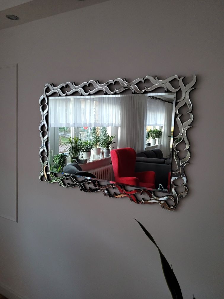 Lustro ozdobne 120 x 80 cm