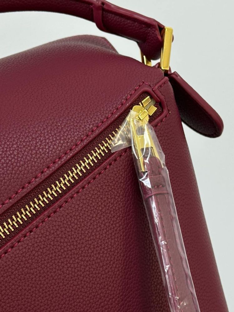 Torebka Loewe Smal Puzzle Bag Burgundy