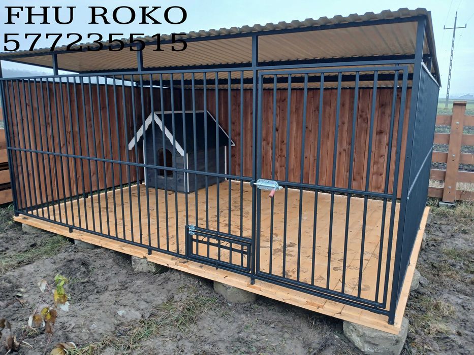 Kojec dla dużego psa,duży boks dla psów 4x3 klatka dla zwierząt