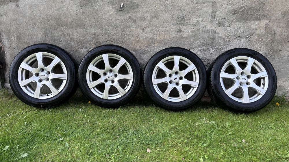 4xFelgi ATS 16” 5x112 (skoda, vw) Opona Hankok Winter i*cept evo2 2015