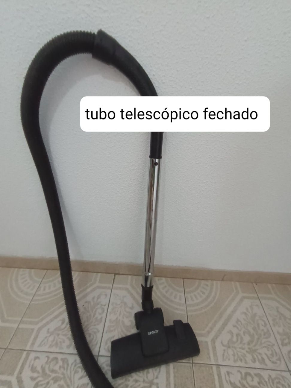 Tubo telescópico/flexível+escova aspirador Polti