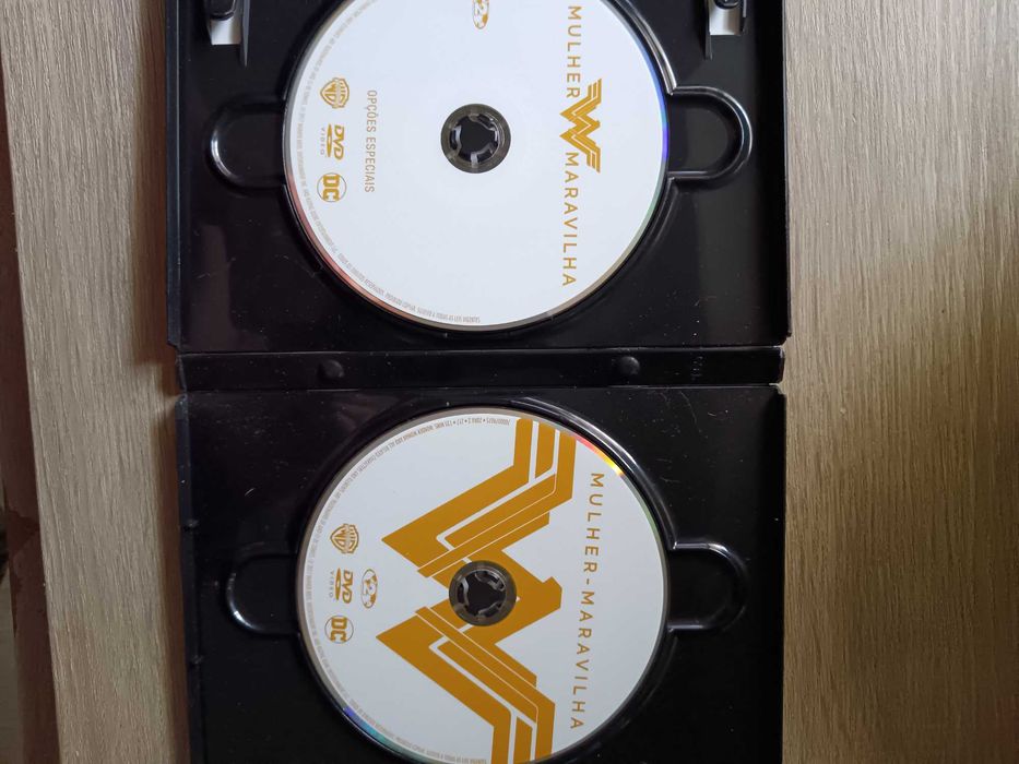 filme dvd original - mulher maravilha - edição dois discos