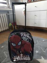 Torba podrozna na kolkach spiderman