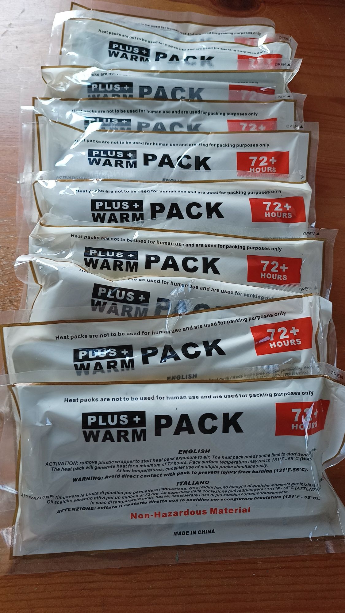 Heat pack/ ogrzewacz do przesyłek