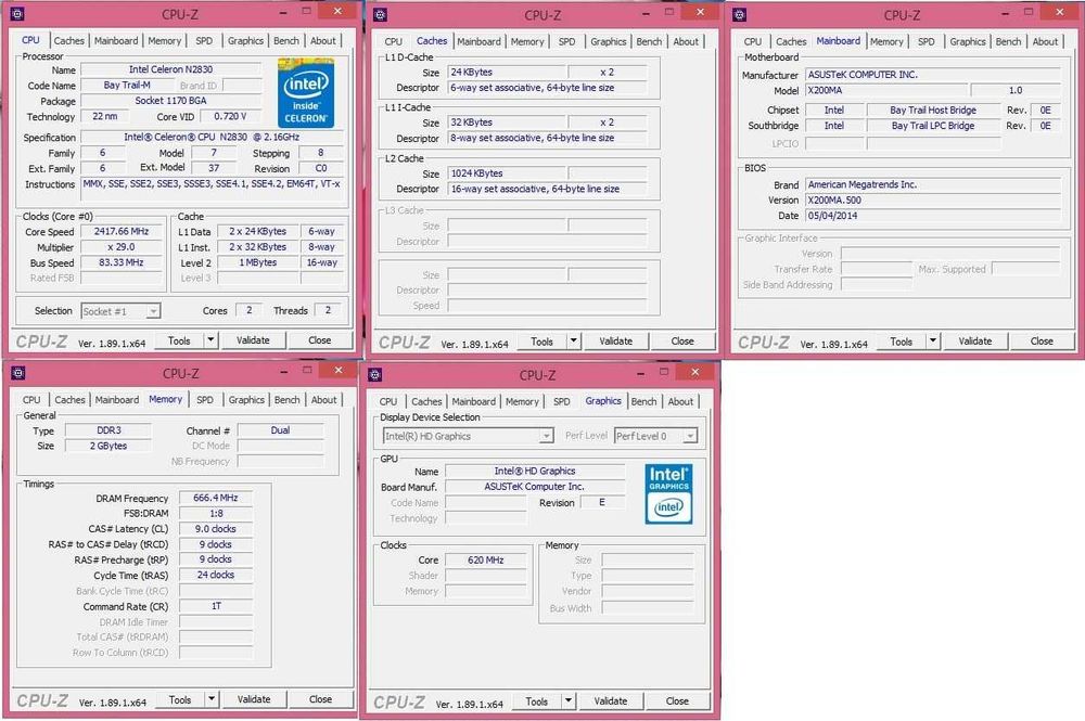 Netbook Asus X200M 11,6"