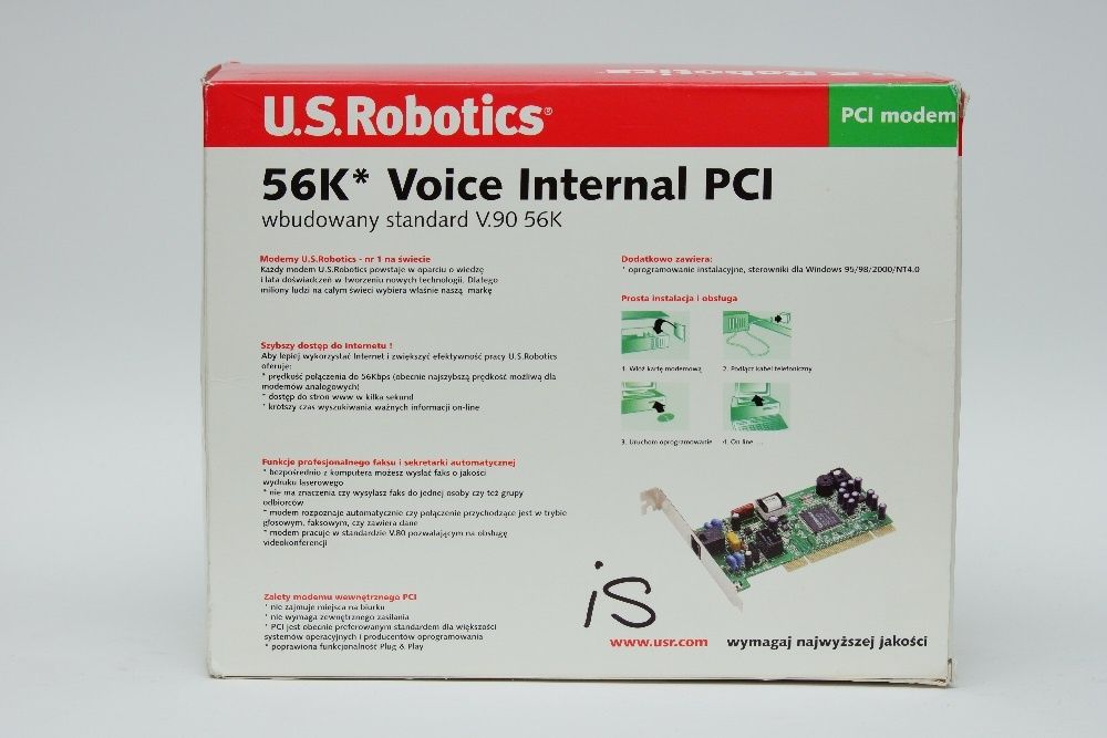 PCI MODEM U.S. Robotics USR263094 OEM Model 3094 56k PCI