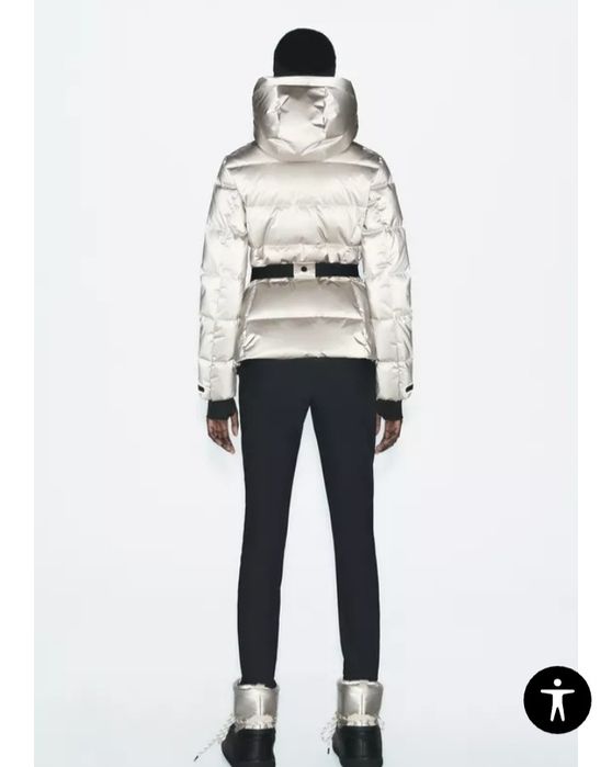 Пуховик dki collection water resistant and wind protection від zara