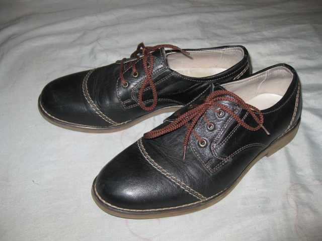 Туфлі хлопчику підлітку Туфли мальчику в школу размер 37 стелька 23 см