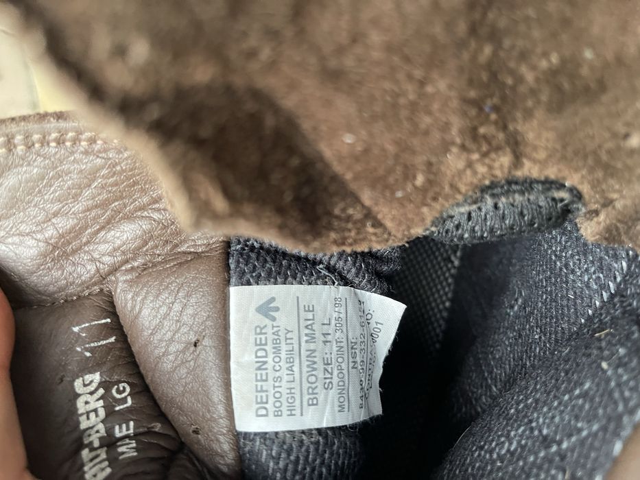 Берци британські розмір 11 М