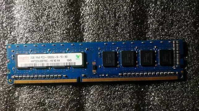 Оперативна пам'ять Hynix DDR3 2Gb (2 шт) 1333MHz(HMT325U6BFR8C-H9N0AA)