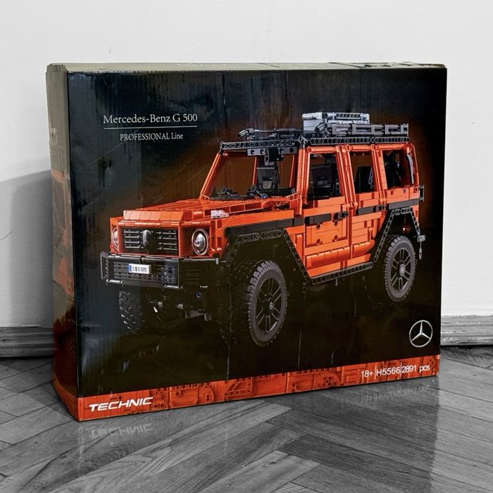 Конструктор Technic Mercedes-benz G 500 мерседес гелендваген в коробці