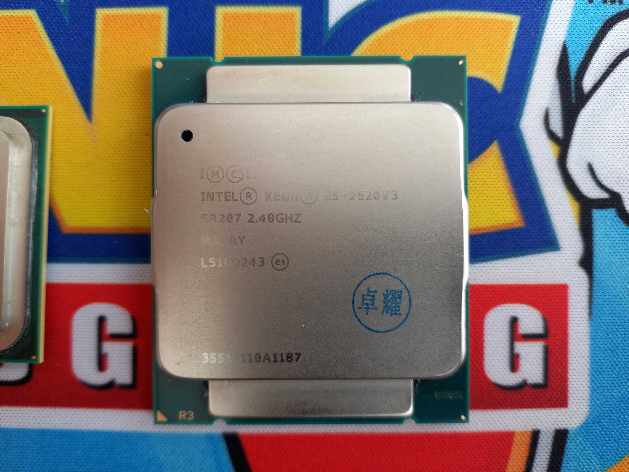 cpu Xeon E5-2620 V3 + i3-6100 + Pentium E5200