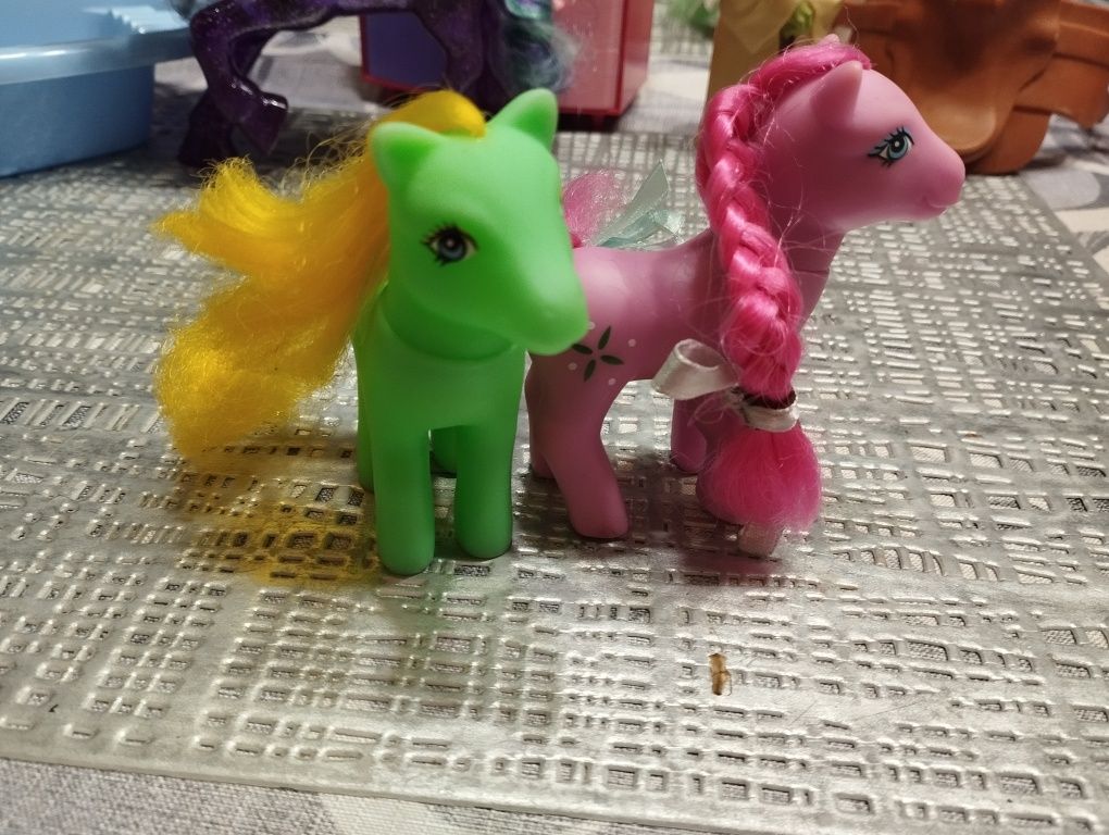 My little pony - siostrzyczki -Cytrynka i Kwiatuszek