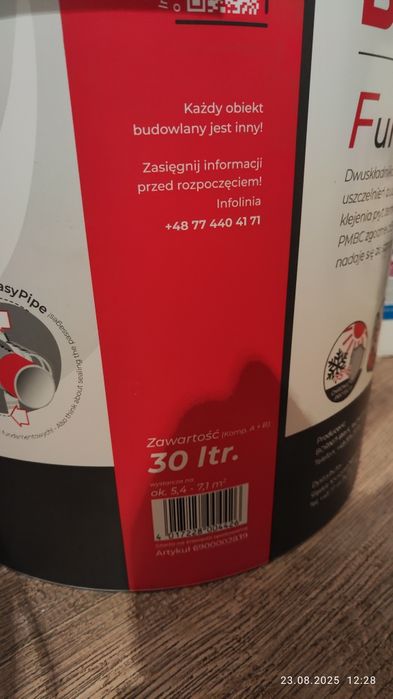 BORNIT fundamentflex 2k izolacja fundamentów