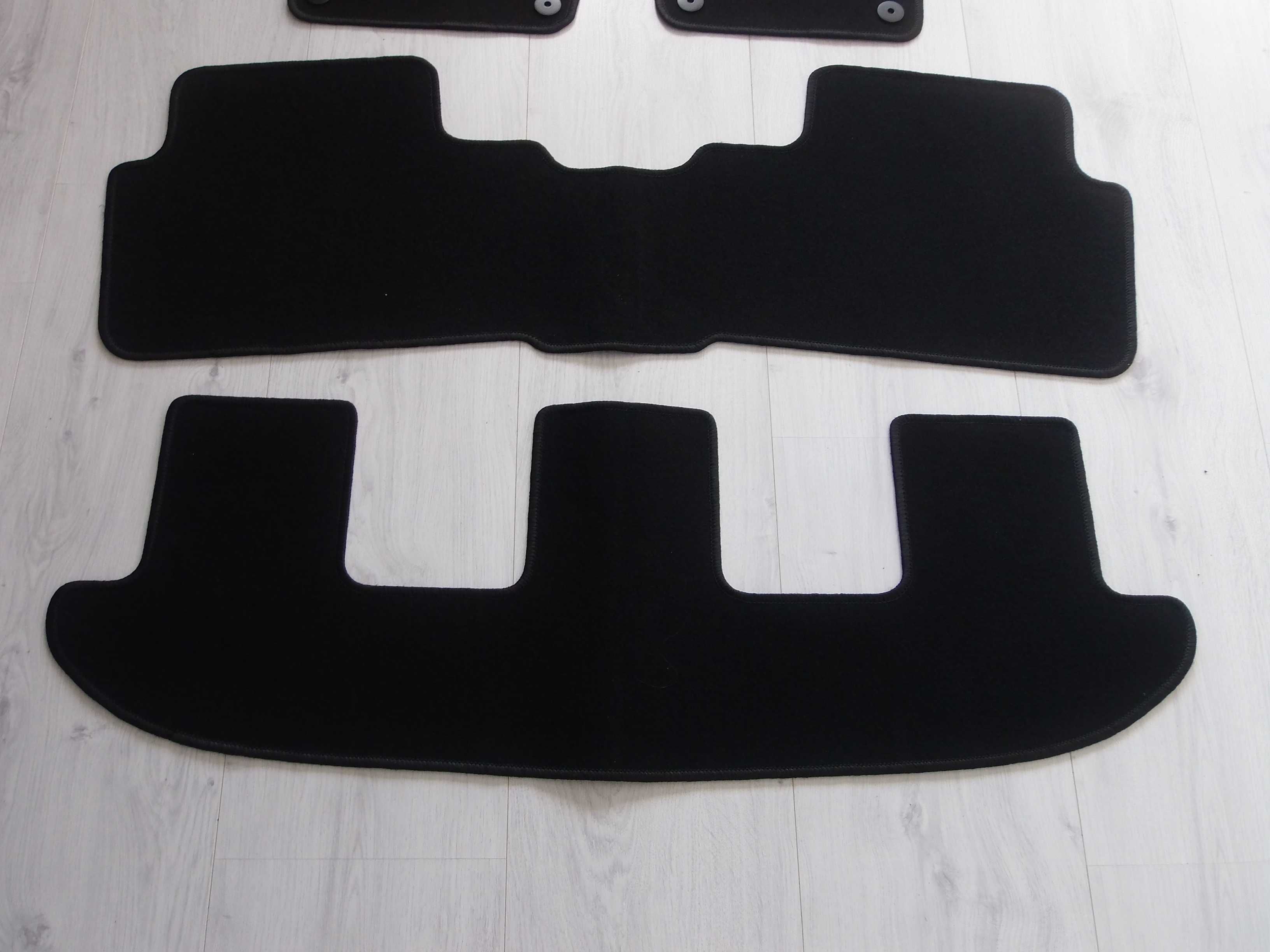 Dywaniki Welurowe VW SHARAN SEAT ALHAMBRA Rok 10- 7 osobowy Dopasowane