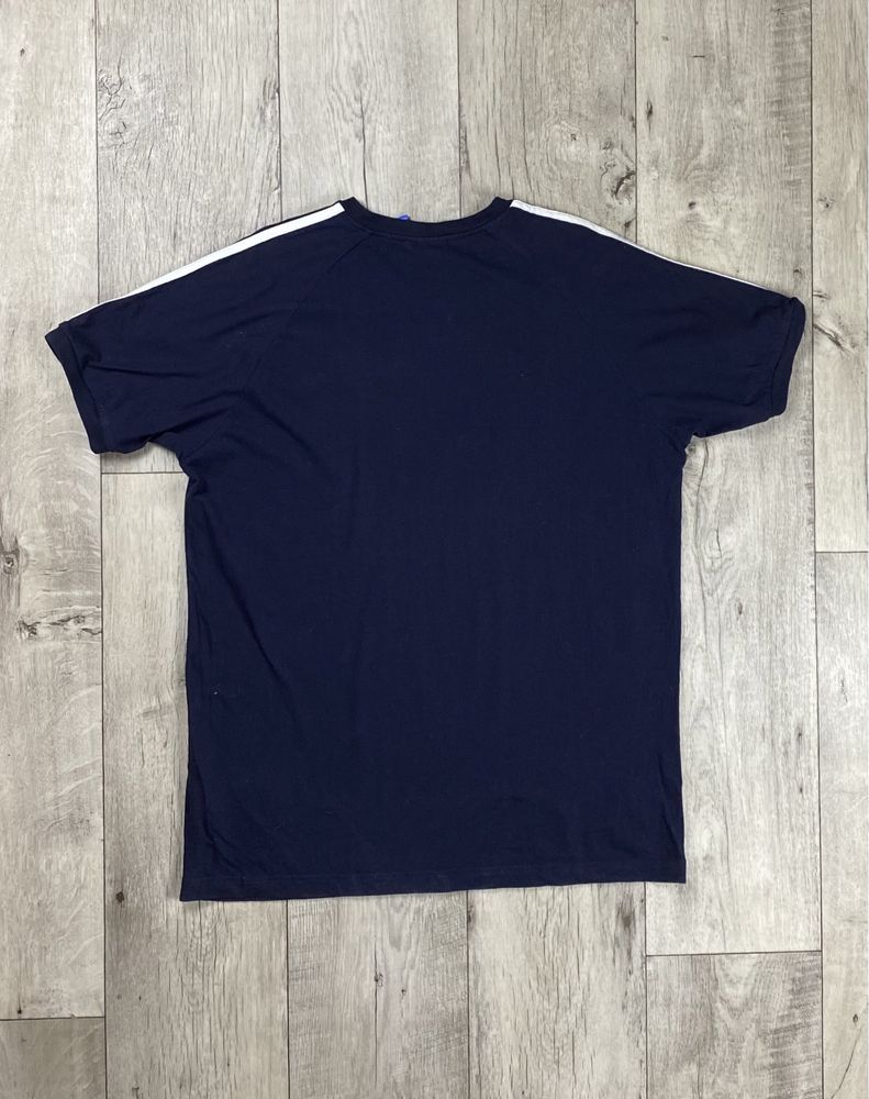 Adidas original футболка XL размер спортивная синяя оригинал
