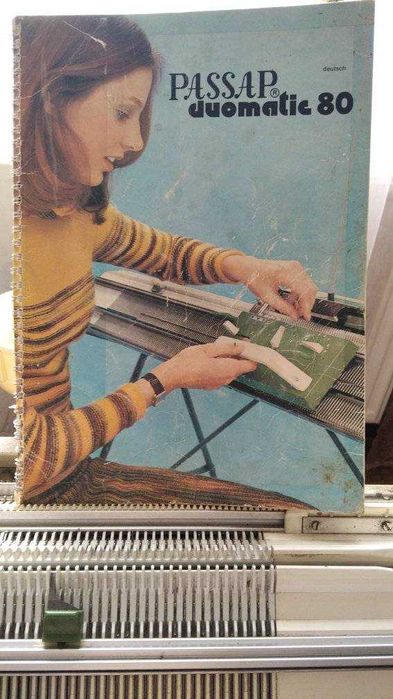 перфокарточна вязальна машина ПАССАП дуоматик 80
