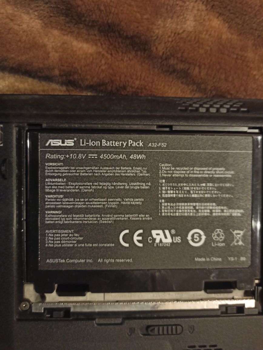 Обменяю ноутбук. ASUS K40AB