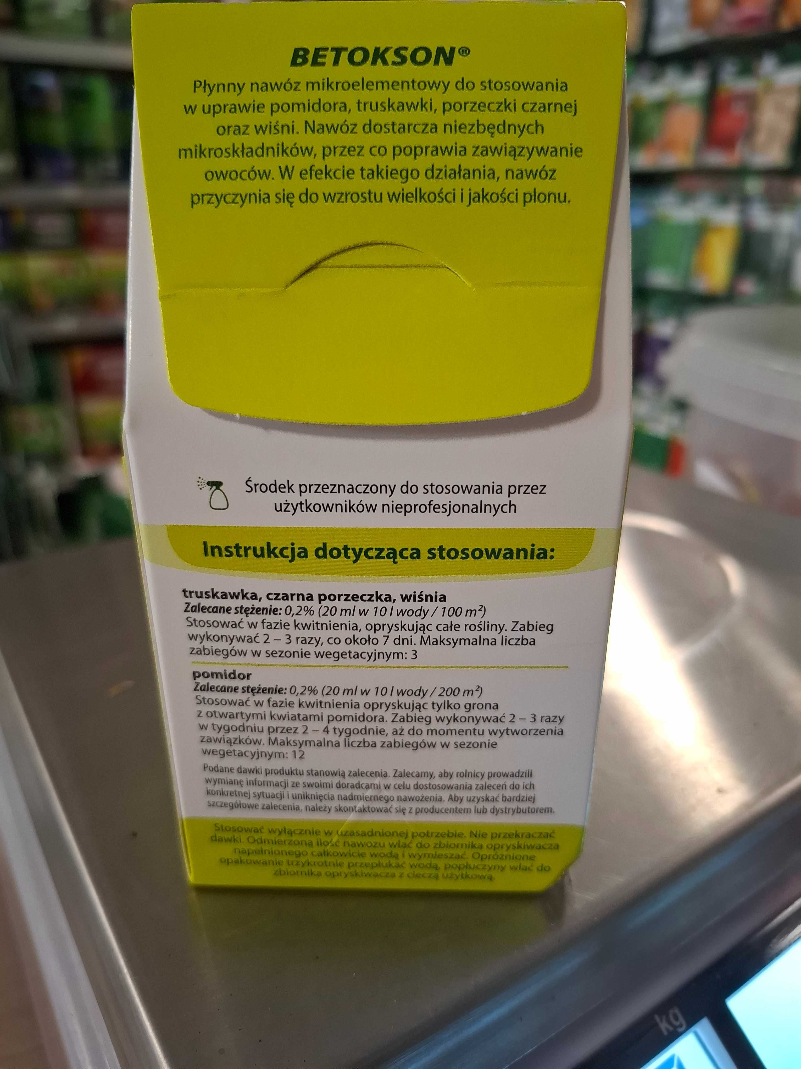 Betokson 50ml do zapylania pomidorów truskawki