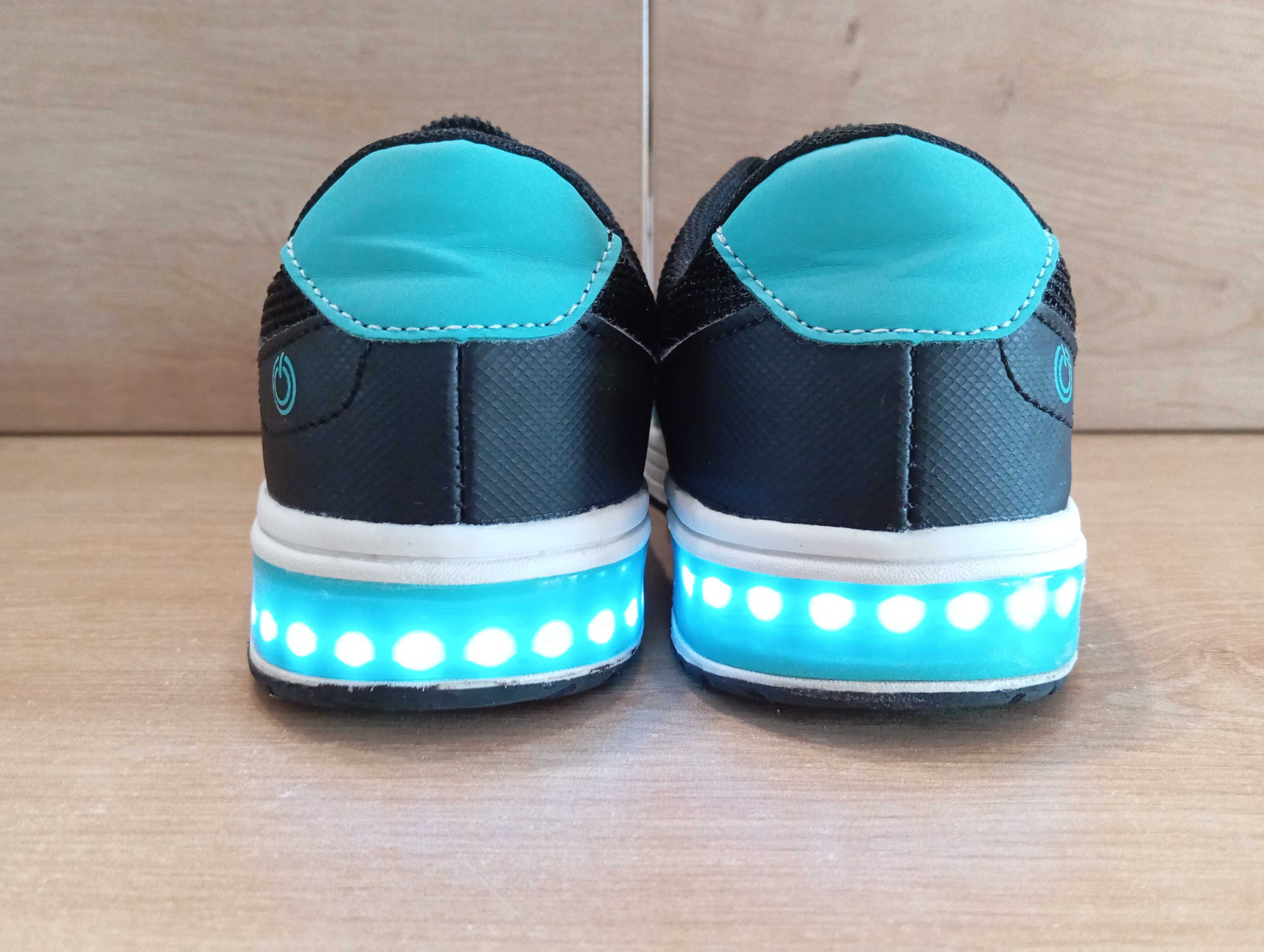 Walk X KIDS Buty Dziecięce z migającymi LED na pięcie Rozm. 33 /20cm