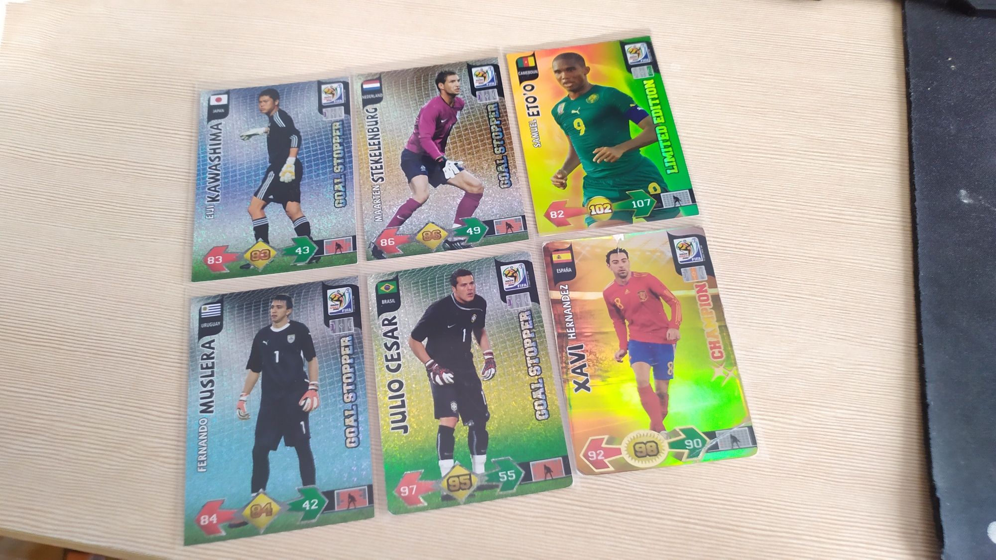 Karty Panini World Cup Africa 2010 RPA