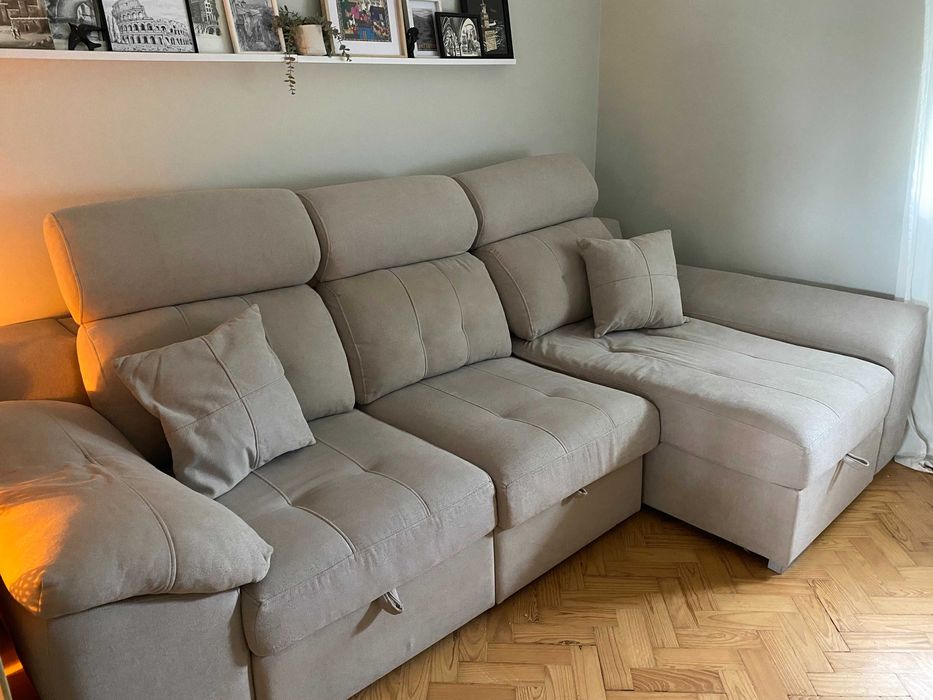 Sofá com 4 anos – bom estado