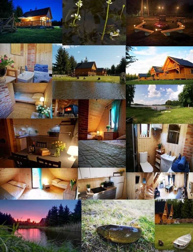 Wolne terminy! Domki Zielony Winiec- jezioro wakacje nocleg domek