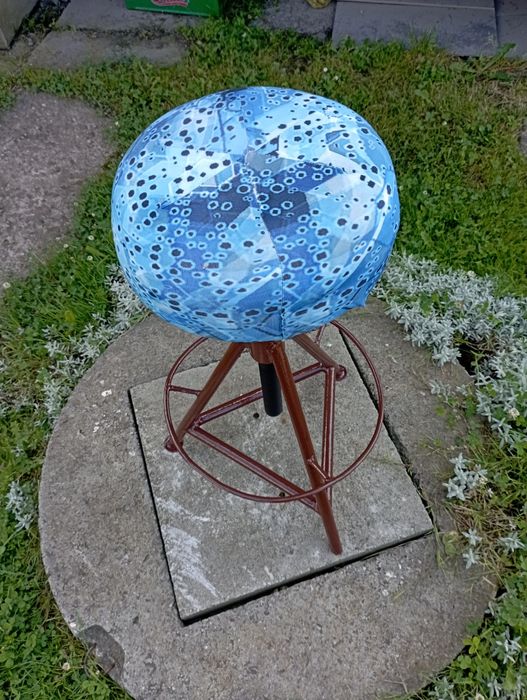 Krzesło warsztatowe PRL