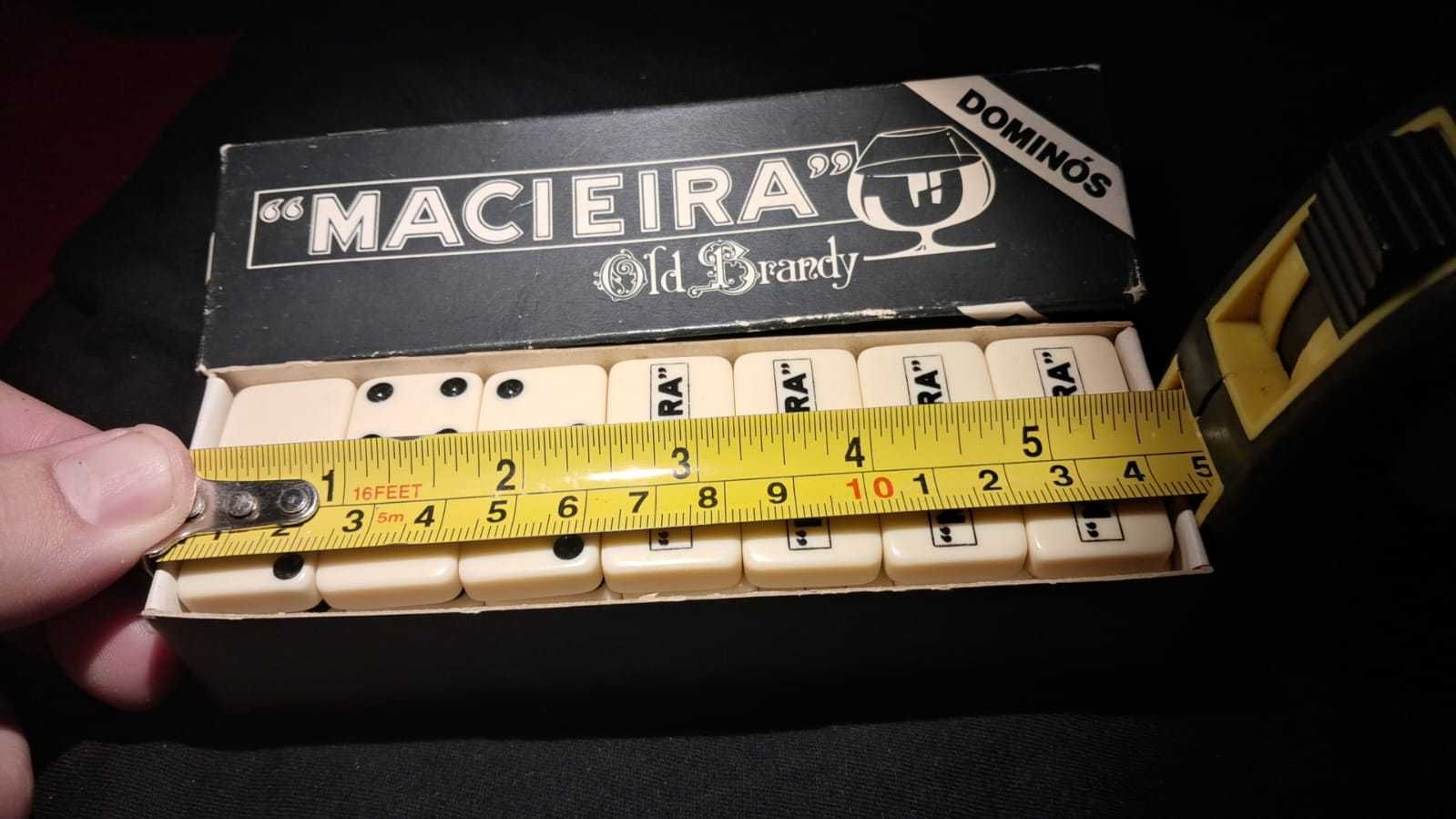 Jogo de Dominó vintage "MACIEIRA OLD BRANDY"