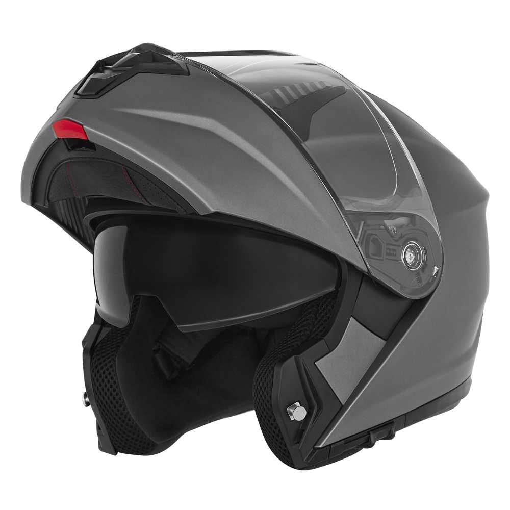 NOWY Kask Szczękowy NOX N968 TITANIUM rozm. L ECE 22.06 BLENDA