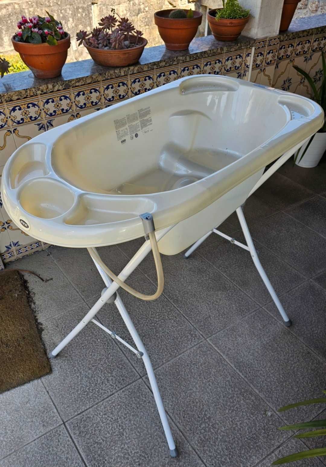 Banheira bebe c/ suporte