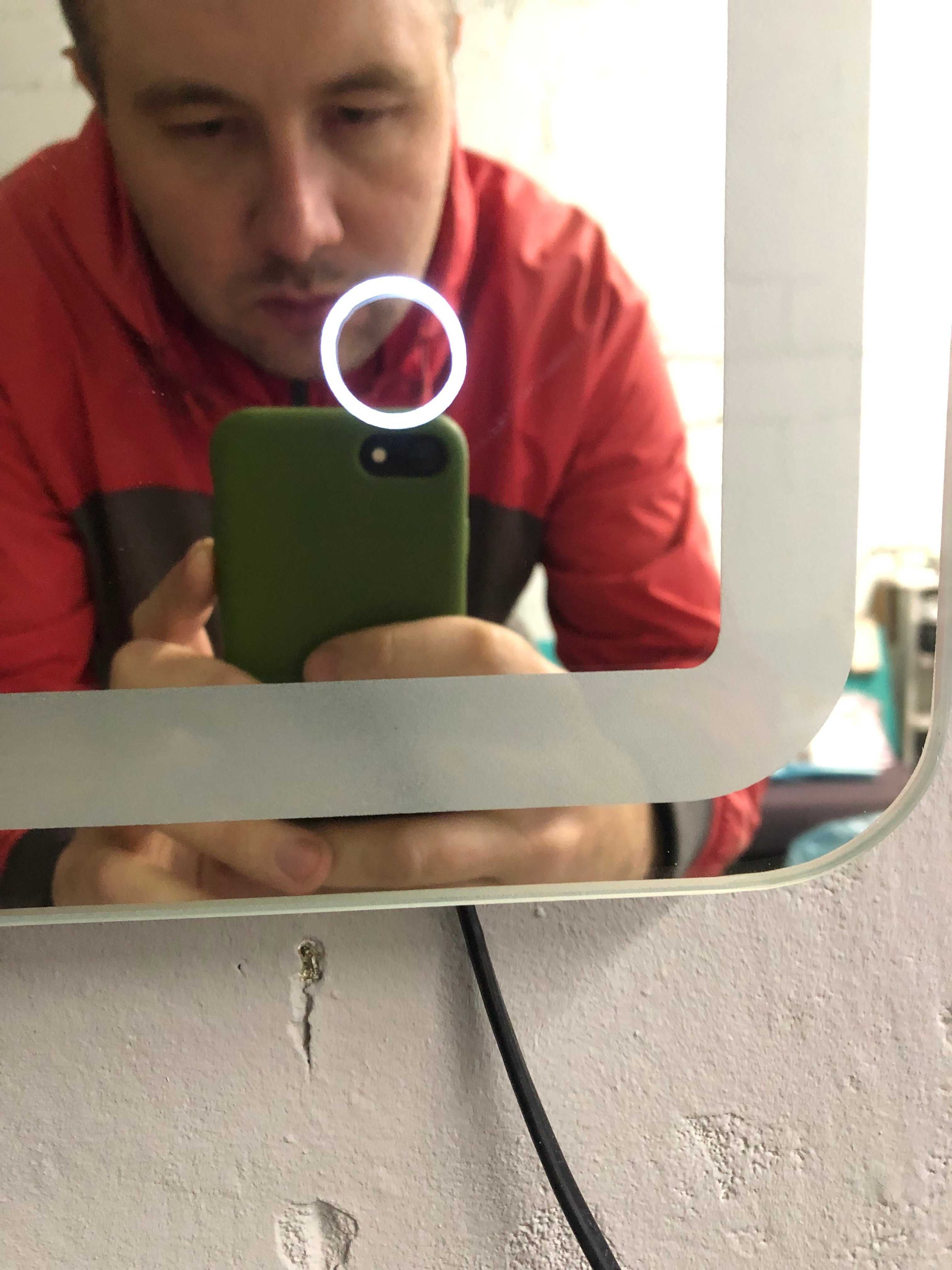 Зеркало с LED подсветкой. Дзеркало з led підсвіткою. Гримерное зеркало
