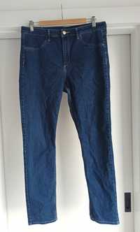 Jeansy dżinsy spodnie z wysokim stanem rurki wąska nogawka wąskie wyso