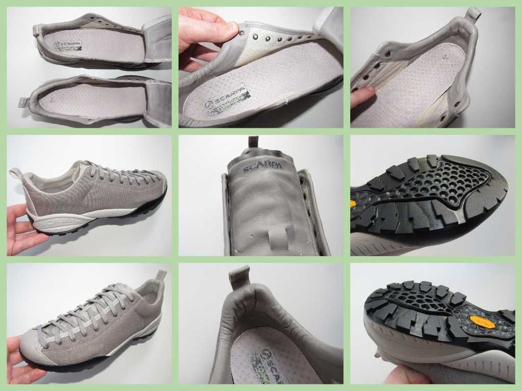Дышащие трекинговые кроссовки Scarpa Mojito SW Canvas р. 45 (29.5см)