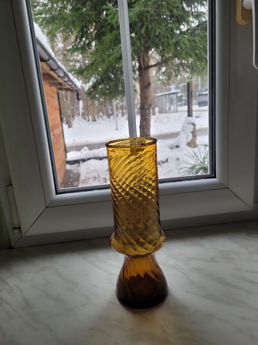 Miodowy wazon Huta Laura