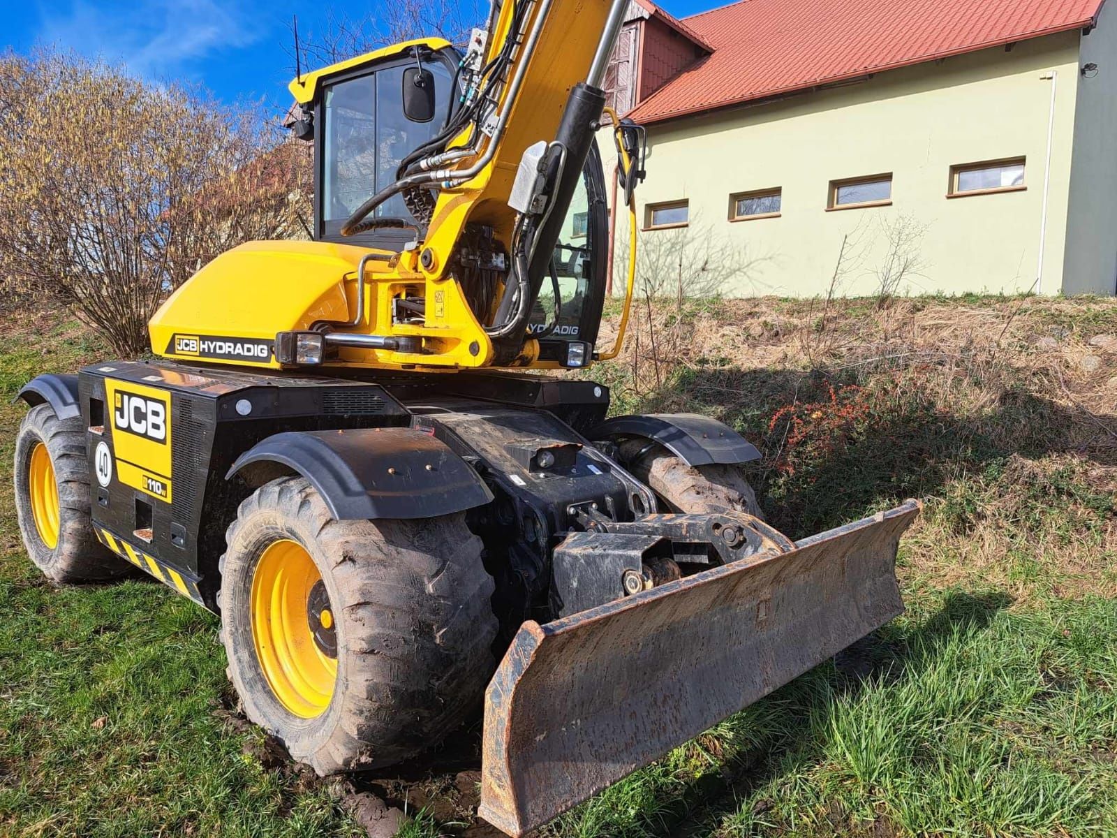 Jcb hydradig koparka kołowa