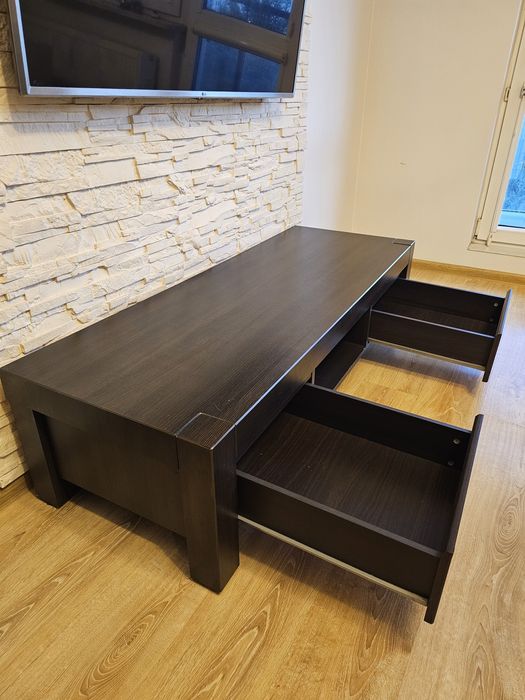 Komplet BRW komoda plus szafka RTV wenge
