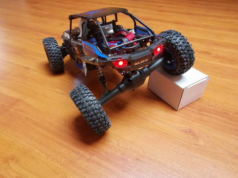 Carro RC Wltoys 12428-B PRO 12427-B Crawler Lipo 2,4Ghz