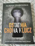 Książka Ostatnia chowa klucz Ałbena Grabowska wyd II 2017