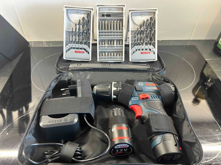OKAZJA! Wkrętarka udarowa BOSCH GSB 12V-15 – Nowa! Zestaw PREMIUM