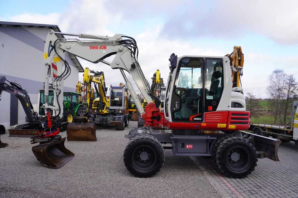 Takeuchi TB 295 W ROTOTILT + Szczypce  Super Stan !!
