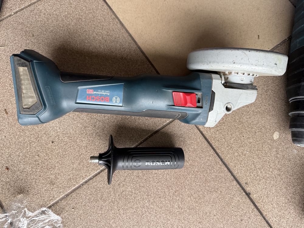Zestaw elektronarzędzi Bosch professional wkretarka szlifierka wiertar
