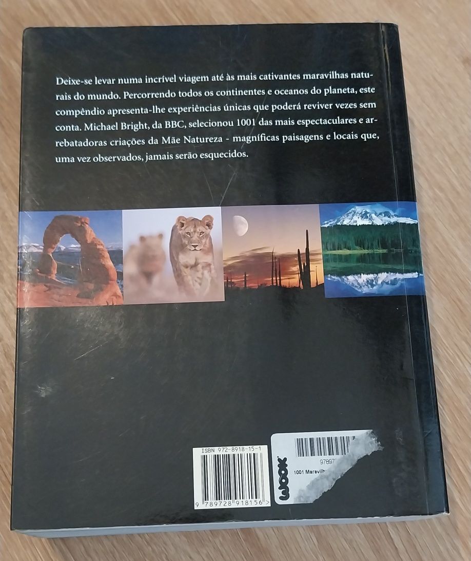 Livro 1001 Maravilhas Naturais